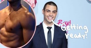 Noah Centineo Shows Off Jaw-Dropping Superhero Atom Smasher Transformation